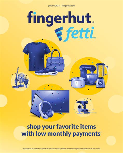 fetti fingerhut/webbank|fingerhut fetti catalog online.